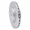 631-68008R Drilled/Slotted Brake Rotor [Silver], 2003-2008 Infiniti/Nissan, Position: Front Right - image 2