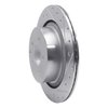 631-68010R Drilled/Slotted Brake Rotor [Silver], 2007-2015 Infiniti/Nissan, Position: Rear Right - image 2