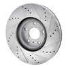 631-68011L Drilled/Slotted Brake Rotor [Silver], 2007-2015 Infiniti/Nissan, Position: Front Left - image 4