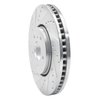 631-68014L Drilled/Slotted Brake Rotor [Silver], 2005-2014 Infiniti/Nissan, Position: Front Left - image 2