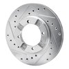 631-72003L Drilled/Slotted Brake Rotor [Silver], 1983-1991 Multiple Makes/Models, Position: Front Left - image 2