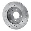631-72006L Drilled/Slotted Brake Rotor [Silver], 1985-1991 Multiple Makes/Models, Position: Front Left - image 4