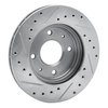 631-72006R Drilled/Slotted Brake Rotor [Silver], 1985-1991 Multiple Makes/Models, Position: Front Right - image 4