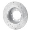 631-72012L Drilled/Slotted Brake Rotor [Silver], 1990-1994 Multiple Makes/Models, Position: Rear Left - image 4