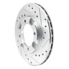 631-72013R Drilled/Slotted Brake Rotor [Silver], 1991-1992 Multiple Makes/Models, Position: Front Right - image 2