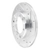 631-72019R Drilled/Slotted Brake Rotor [Silver], 1991-1992 Multiple Makes/Models, Position: Front Right - image 2
