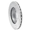 631-72024L Drilled/Slotted Brake Rotor [Silver], 1992-2000 Multiple Makes/Models, Position: Front Left - image 4