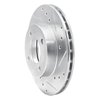 631-72024R Drilled/Slotted Brake Rotor [Silver], 1992-2000 Multiple Makes/Models, Position: Front Right - image 2