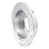 631-72030R Drilled/Slotted Brake Rotor [Silver], 1997-2004 Mitsubishi, Position: Rear Right - image 4