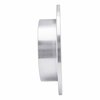 631-72038R Drilled/Slotted Brake Rotor [Silver], 2004-2012 Mitsubishi, Position: Rear Right - image 3