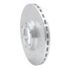 631-72052L Drilled/Slotted Brake Rotor [Silver], 1986-1995 Multiple Makes/Models, Position: Front Left - image 2