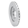 631-72052L Drilled/Slotted Brake Rotor [Silver], 1986-1995 Multiple Makes/Models, Position: Front Left - image 4