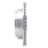 631-72058R Drilled/Slotted Brake Rotor [Silver], 2000-2006 Mitsubishi, Position: Rear Right - image 3