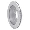 631-72058R Drilled/Slotted Brake Rotor [Silver], 2000-2006 Mitsubishi, Position: Rear Right - image 4