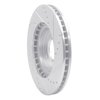 631-72059L Drilled/Slotted Brake Rotor [Silver], 2004-2011 Mitsubishi, Position: Front Left - image 4