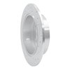 631-72062L Drilled/Slotted Brake Rotor [Silver], 2007-2015 Mitsubishi, Position: Rear Left - image 4