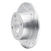 631-73007R Drilled/Slotted Brake Rotor [Silver], 1982-1998 Audi/Volkswagen, Position: Rear Right - image 2