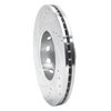 631-73010R Drilled/Slotted Brake Rotor [Silver], 1990-1998 Audi/Volkswagen, Position: Front Right - image 4