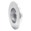 631-73018L Drilled/Slotted Brake Rotor [Silver], 1998-2001 Audi/Volkswagen, Position: Rear Left - image 4