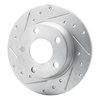 631-73021L Drilled/Slotted Brake Rotor [Silver], 1999-2002 Audi/Volkswagen, Position: Rear Left - image 2