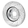 631-73023R Drilled/Slotted Brake Rotor [Silver], 1999-2004 Audi/Volkswagen, Position: Front Right - image 4
