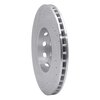 631-73033R Drilled/Slotted Brake Rotor [Silver], 2004-2005 Audi/Volkswagen, Position: Rear Right - image 4