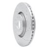 631-73036R Drilled/Slotted Brake Rotor [Silver], 1998-2009 Audi/Volkswagen, Position: Front Right - image 2