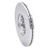 631-73044R Drilled/Slotted Brake Rotor [Silver], 1997-2006 Audi/Volkswagen, Position: Front Right - image 4