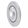 631-73046R Drilled/Slotted Brake Rotor [Silver], 2004-2018 Multiple Makes/Models, Position: Rear Right - image 2