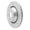631-73055R Drilled/Slotted Brake Rotor [Silver], 2008-2015 Audi/Volkswagen, Position: Rear Right - image 2