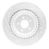 631-73063R Drilled/Slotted Brake Rotor [Silver], 2011-2018 Audi/Volkswagen, Position: Rear Right - image 4