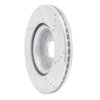 631-73067L Drilled/Slotted Brake Rotor [Silver], 2012-2020 Multiple Makes/Models, Position: Front Left - image 4