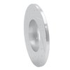 631-74000R Drilled/Slotted Brake Rotor [Silver], 1973-2009 Audi/Volkswagen, Position: Front Right - image 4