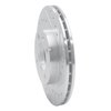 631-74004R Drilled/Slotted Brake Rotor [Silver], 1980-2009 Audi/Volkswagen, Position: Front Right - image 2
