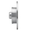 631-74010L Drilled/Slotted Brake Rotor [Silver], 1992-1998 Audi/Volkswagen, Position: Rear Left - image 3