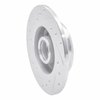 631-74010R Drilled/Slotted Brake Rotor [Silver], 1992-1998 Audi/Volkswagen, Position: Rear Right - image 4