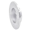 631-74014R Drilled/Slotted Brake Rotor [Silver], 1996-2005 Audi/Volkswagen, Position: Rear Right - image 4