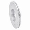 631-74016R Drilled/Slotted Brake Rotor [Silver], 1998-2015 Audi/Volkswagen, Position: Front Right - image 4
