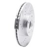 631-74017L Drilled/Slotted Brake Rotor [Silver], 1998-1998 Audi/Volkswagen, Position: Front Left - image 2
