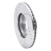 631-74017R Drilled/Slotted Brake Rotor [Silver], 1998-1998 Audi/Volkswagen, Position: Front Right - image 4