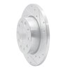 631-74027R Drilled/Slotted Brake Rotor [Silver], 2005-2013 Audi/Volkswagen, Position: Rear Right - image 2