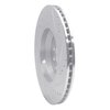 631-74030L Drilled/Slotted Brake Rotor [Silver], Fits Select Audi/Volkswagen, Position: Rear Left - image 4
