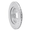 631-74032R Drilled/Slotted Brake Rotor [Silver], 2005-2015 Audi/Volkswagen, Position: Front Right - image 4