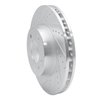 631-74050D Drilled/Slotted Brake Rotor [Silver], 2003-2018 Multiple Makes/Models, Position: Left Front - image 2