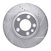 631-74051D Drilled/Slotted Brake Rotor [Silver], 2003-2015 Multiple Makes/Models, Position: Left Front - image 1
