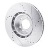 631-74056D Drilled/Slotted Brake Rotor [Silver], 2011-2018 Multiple Makes/Models, Position: Right Front - image 4