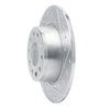 631-74059R Drilled/Slotted Brake Rotor [Silver], Fits Select Audi/Volkswagen, Position: Rear Right - image 2