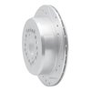 631-75001R Drilled/Slotted Brake Rotor [Silver], 1990-1992 Lexus/Toyota/Scion, Position: Rear Right - image 2