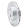 631-75002L Drilled/Slotted Brake Rotor [Silver], 1991-1992 Lexus/Toyota/Scion, Position: Front Left - image 2