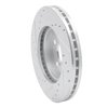 631-75003R Drilled/Slotted Brake Rotor [Silver], 1992-1998 Lexus/Toyota/Scion, Position: Front Right - image 4